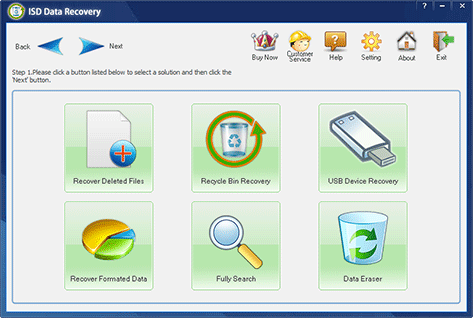 ISD Data Recovery Software